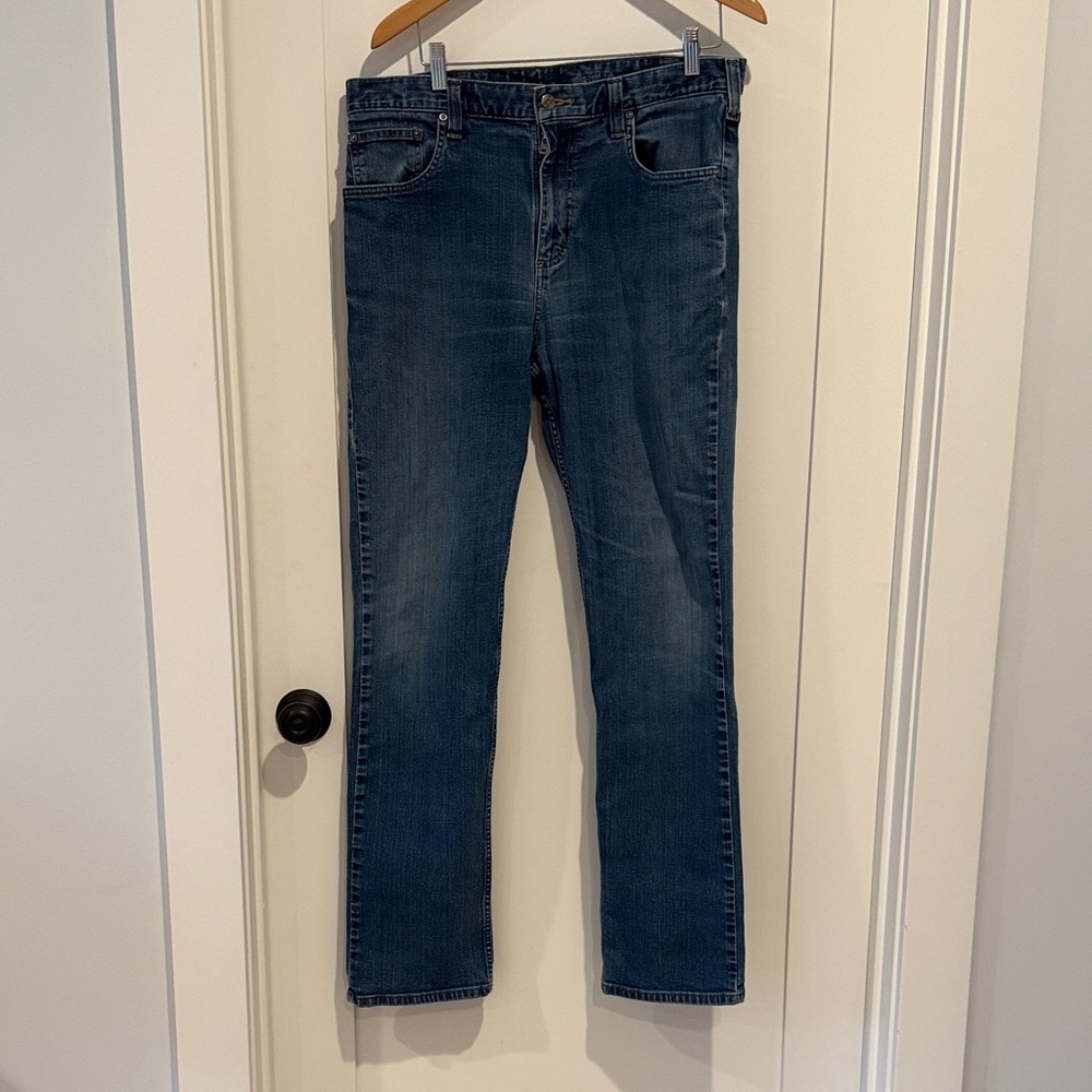 Carhartt Men's Straight Jeans in Dark Blue